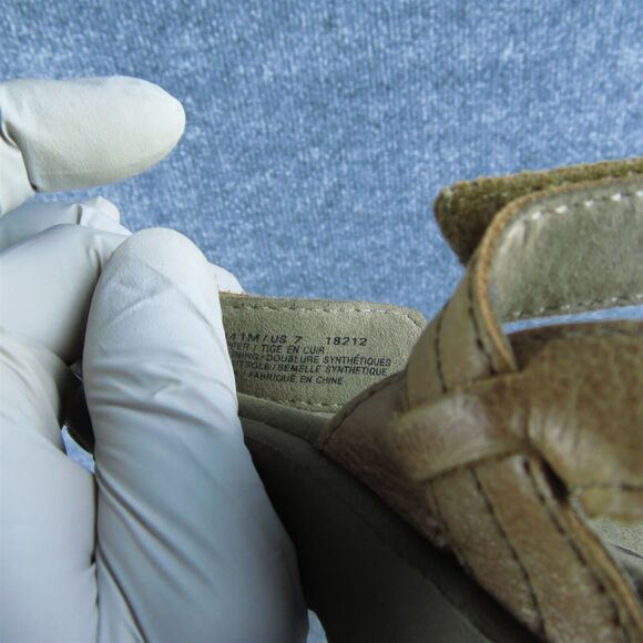 Taos Biz Women Strappy Sandal Shoes Size 7 Medium Brown Leather - Picture 7 of 10